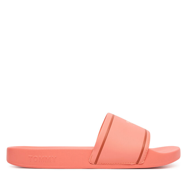Klapki Tommy Jeans Tjw Poolslides EN0EN02976 Różowy -