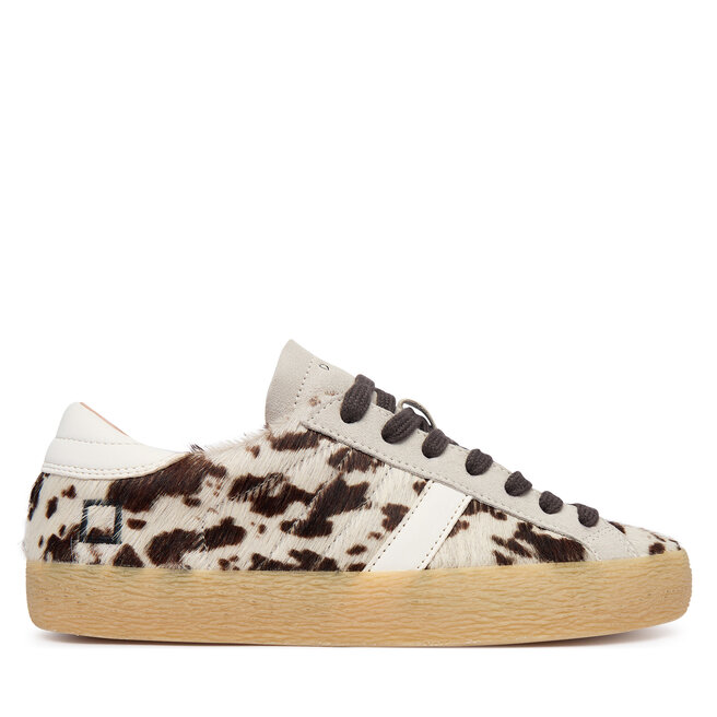 Sneakersy D.A.T.E. Hill Low Pony Cow W451-HL-PN Beżowy - kobiece