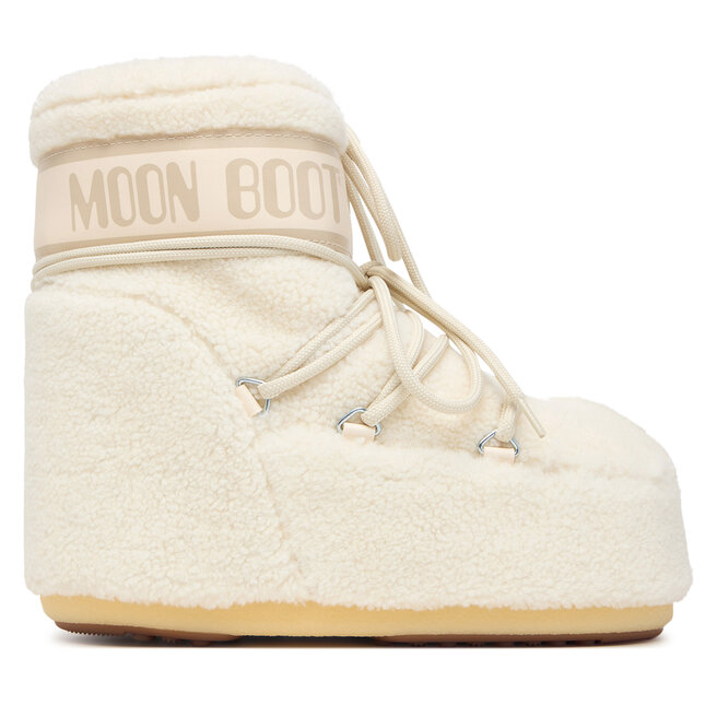 Śniegowce Moon Boot 80D1409700 Kremowy - kobiece