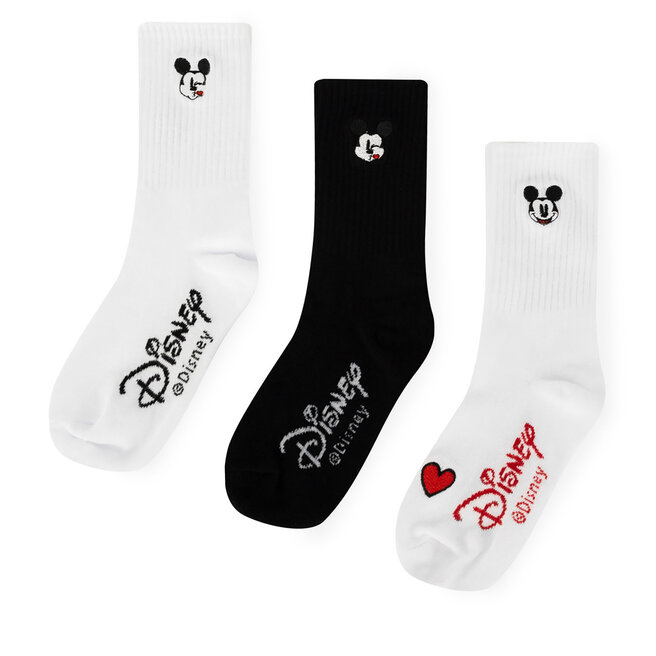 Skarpety długie Mickey&Friends ACCCS-SS24-338DSTC Czarny - dziecięce