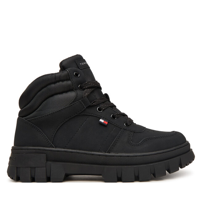 Trzewiki Tommy Hilfiger T3X5-35292-0316 S Czarny - chłopięce