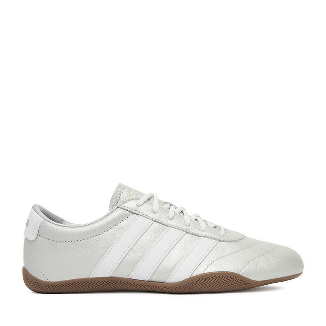 Sneakersy adidas GRAND COURT LO JQ9682 Srebrny - kobiece