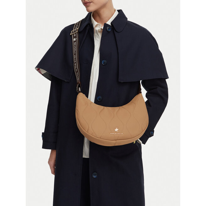 Torebka Beverly Hills Polo Club CWBEO-BHPC-C-002-10 Beżowy ciemny -