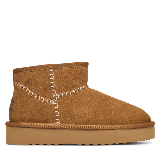 Śniegowce Pepe Jeans Dissy Etnic W PLS500004 Brązowy - kobiece