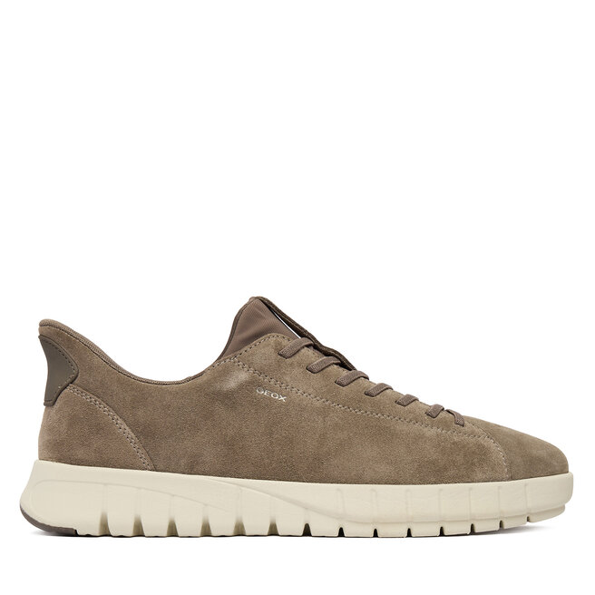 Sneakersy Geox Flextride Plus U65MAA 00022 C6029 Beżowy - męskie