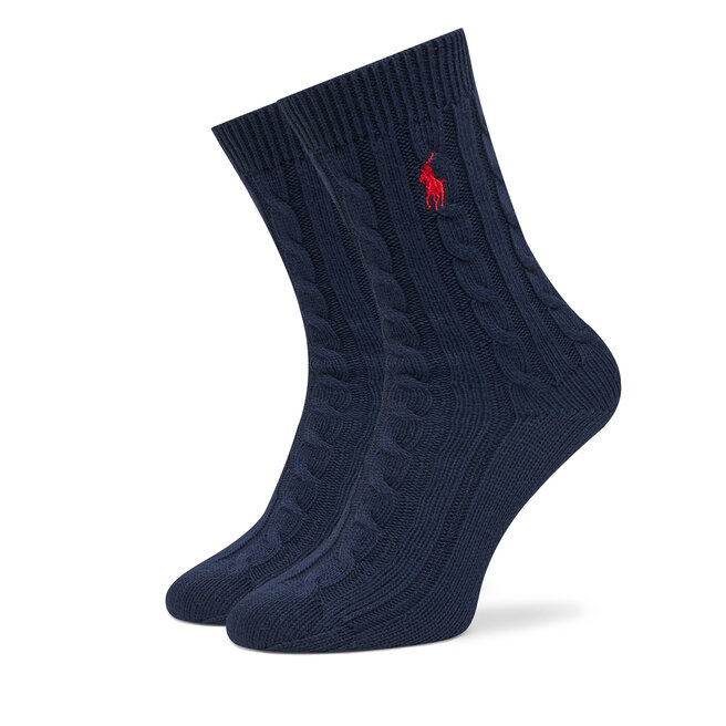 Skarpety długie Polo Ralph Lauren 4,55955E+11 Granatowy - męskie