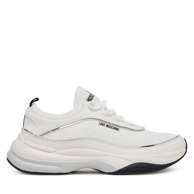 Sneakersy LOVE MOSCHINO JA15475G0MIY210A Biały - kobiece