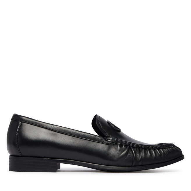 Mokasyny Guess FLTBEA LEA14 Czarny -