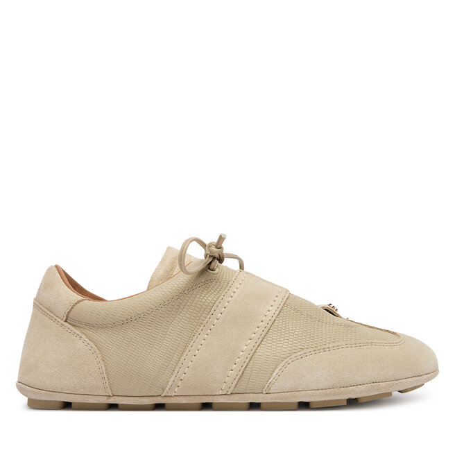 Sneakersy BOSS Roxanne 50557962 Beżowy - kobiece