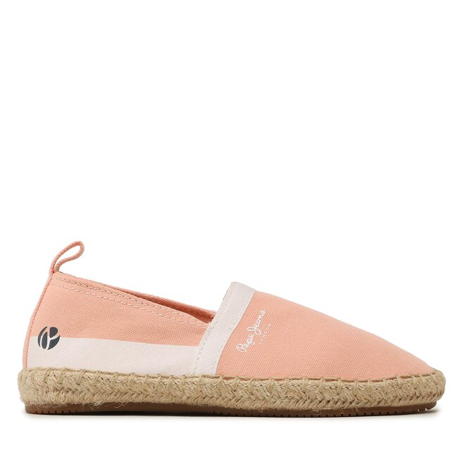 Espadryle Pepe Jeans Tourist Camp G PGS10171 Pomarańczowy - dziewczęce