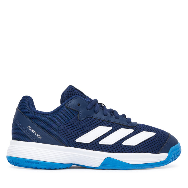 Buty do tenisa adidas Courtflash Tennis Shoes Kids KK3857 Granatowy - dziecięce