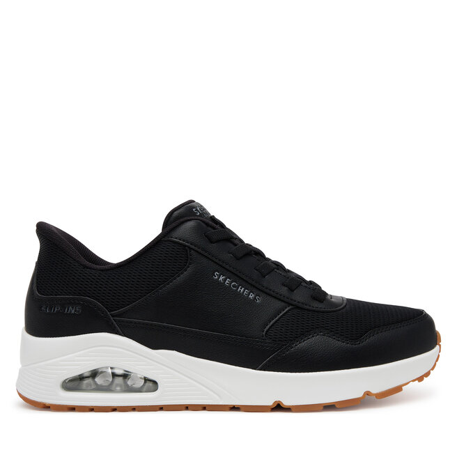 Sneakersy Skechers Uno-Banksia 183022/BLK Czarny - męskie