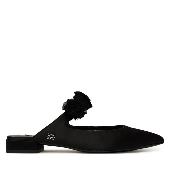 Klapki KARL LAGERFELD Kerrie KL40154 Czarny -