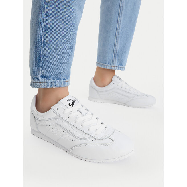 Sneakersy Vans Super Lowpro VN000E89WWW1 Biały - kobiece