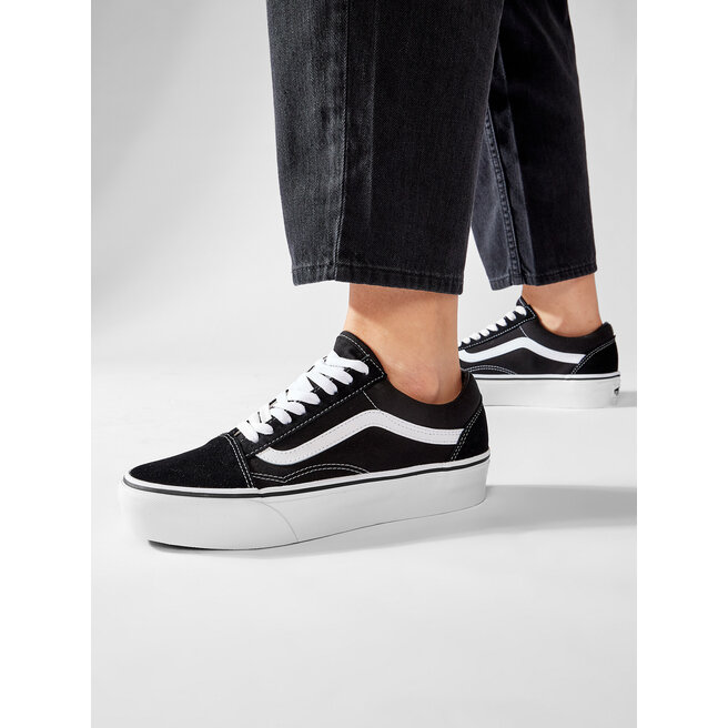 Tenisówki Vans Old Skool Platfor VN0A3B3UY28 Czarny - kobiece