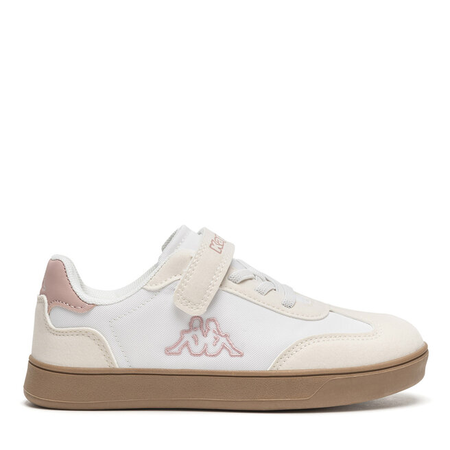 Sneakersy Kappa NF214809(DZ) Biały - dziewczęce