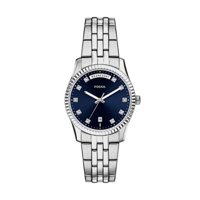 Zegarek Fossil Scarlette ES5457 Srebrny -