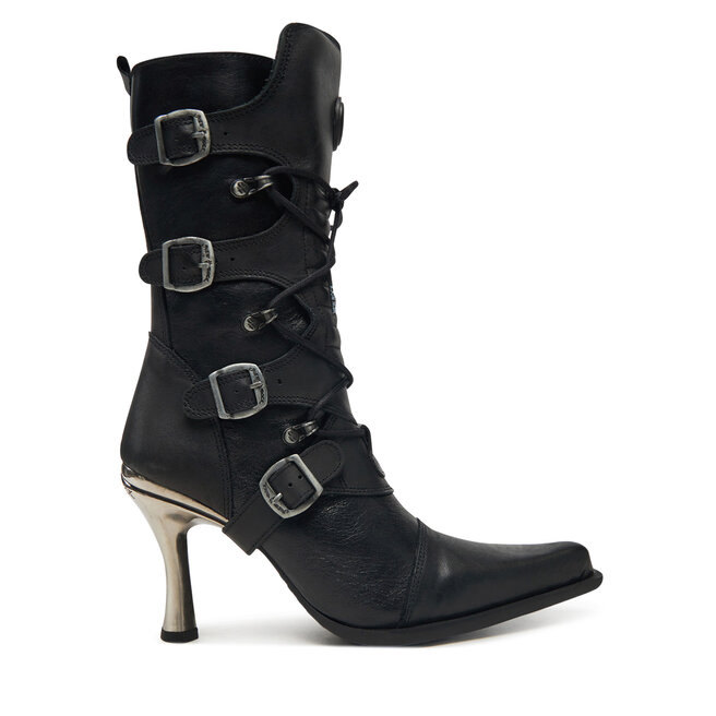 Botki NEW ROCK M-9373-S2 Czarny - kobiece