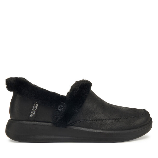 Kapcie Skechers Cozy Escape 168114/BBK Czarny - kobiece