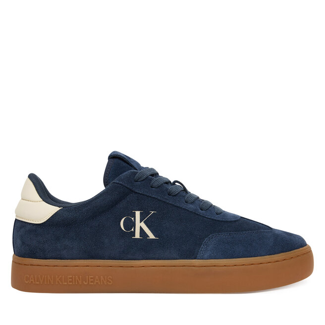 Sneakersy Calvin Klein Jeans Classic Cupsole Mg Su YM0YM01300 Granatowy - męskie