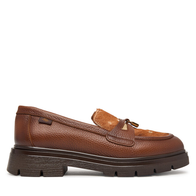 Loafersy Hispanitas New York BHI265188 C002 Brązowy - kobiece