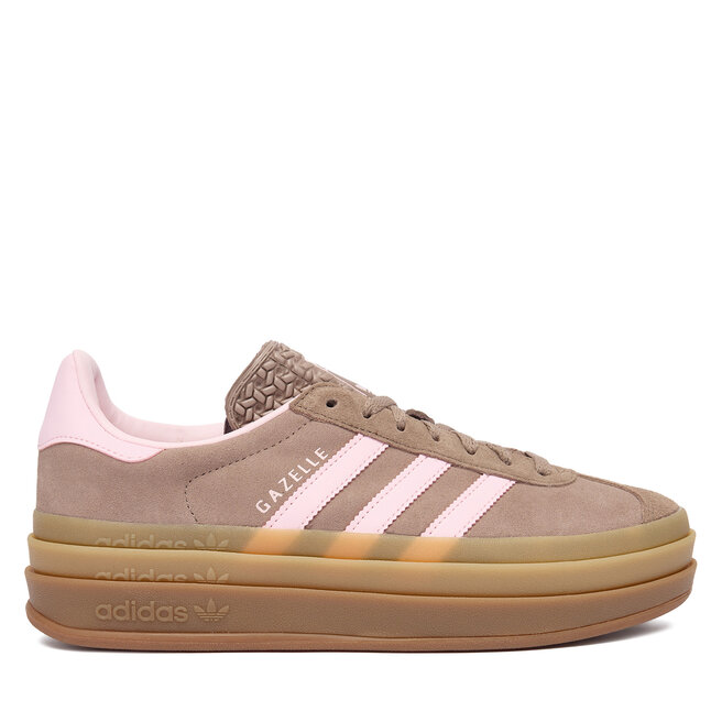 Sneakersy adidas Gazelle Bold JQ6436 Brązowy - kobiece