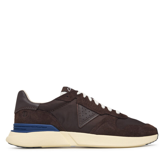 Sneakersy Clarks CraftWick Lace 26328528 Brązowy ciemny - męskie