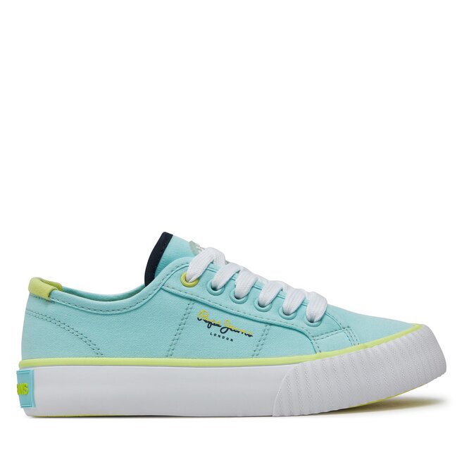 Tenisówki Pepe Jeans Ottis Basic G PGS30605 Niebieski - dziewczęce