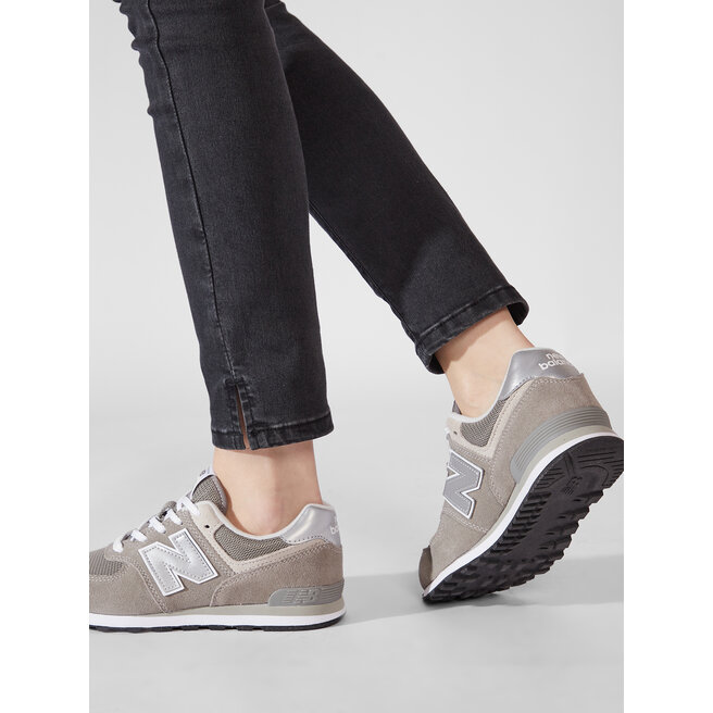 Sneakersy New Balance GC574EVG Szary - kobiece