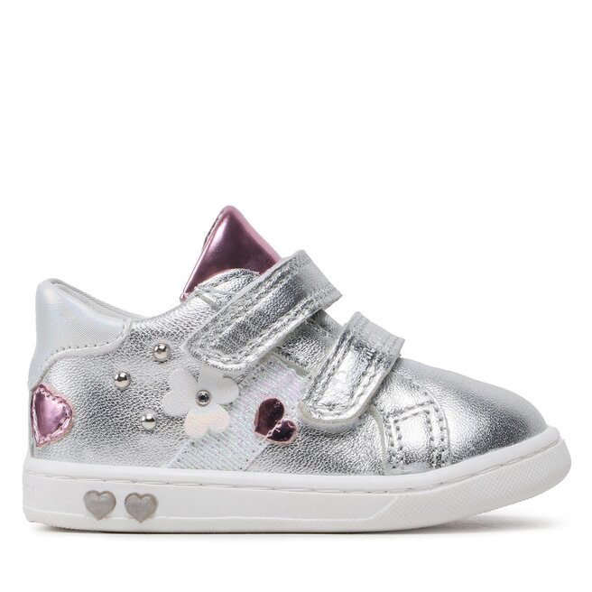 Sneakersy Primigi 3903022 Srebrny - dziewczęce