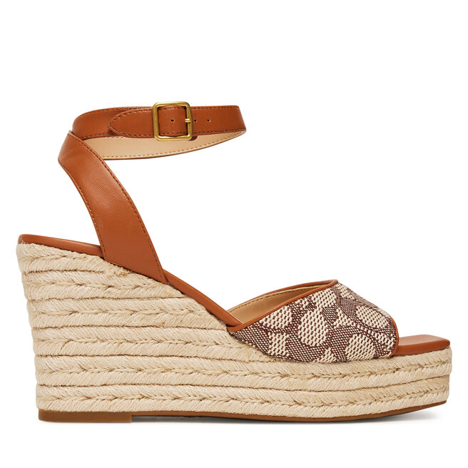 Espadryle Coach CAS80 Brązowy - kobiece