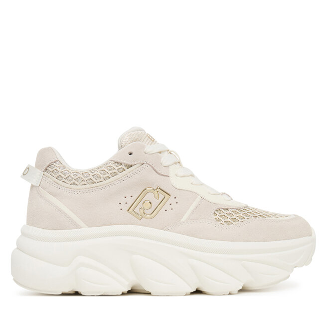 Sneakersy Liu Jo Steffy 01 BF5061 PX239 Écru - kobiece