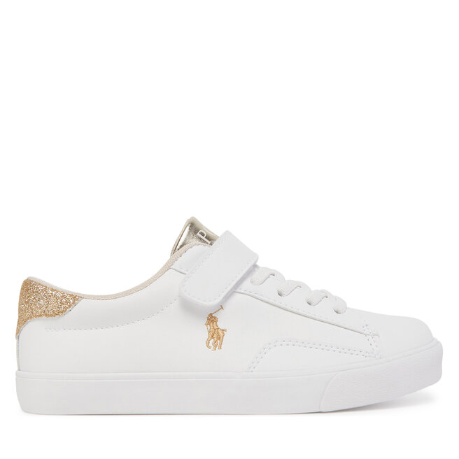 Sneakersy Polo Ralph Lauren RF104099 Biały - dziewczęce