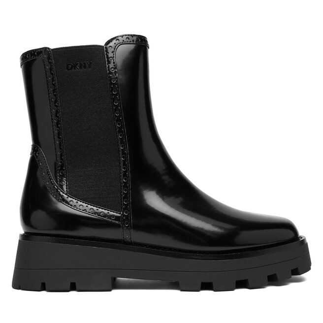 Sztyblety DKNY Sanchit K4569875 Czarny - kobiece
