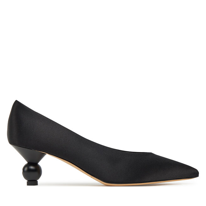 Czółenka Weekend Max Mara Renzasatin 2515521055600 Czarny - kobiece