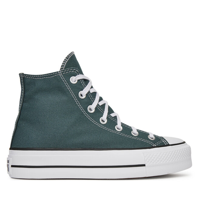 Trampki Converse Chuck Taylor All Star Lift Platform A12596C Zielony - kobiece