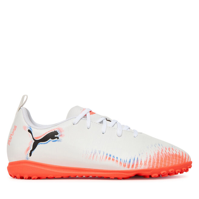 Buty do piłki nożnej Puma Future 8 Play Tt Jr 108626 01 Biały - dziecięce