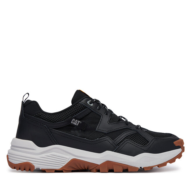 Sneakersy CAT Footwear Grapple Leather Mesh P726658 Czarny - męskie