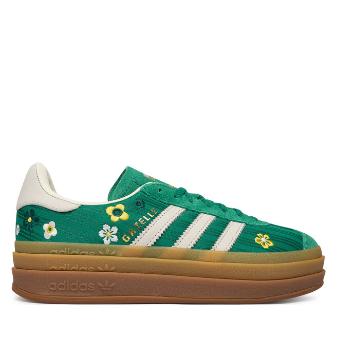 Sneakersy adidas Gazelle Bold IH1920 Zielony - kobiece