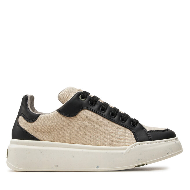 Sneakersy Max Mara Maxihempgreen 24147610326 Beżowy - kobiece