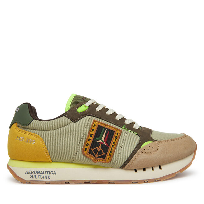 Sneakersy Aeronautica Militare 251SC292CT3547 Zielony - męskie