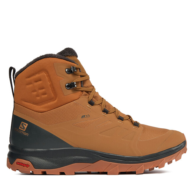 Trekkingi Salomon Outblast Thinsulate™ Climasalomon™ Waterproof L47382500 Brązowy - męskie