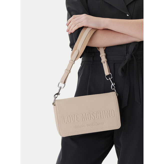 Torebka LOVE MOSCHINO JC4046PP1OLE0110 Kremowy -