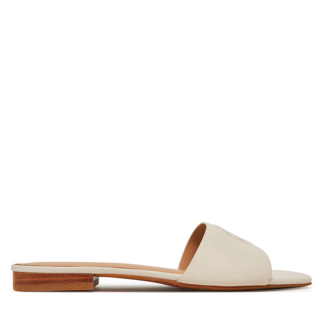 Klapki LAUREN RALPH LAUREN Everley 802959143009 Kremowy -
