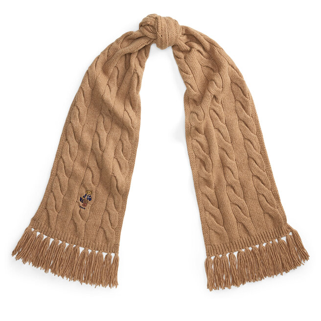 Szalik Polo Ralph Lauren 455P18119002 Brązowy -