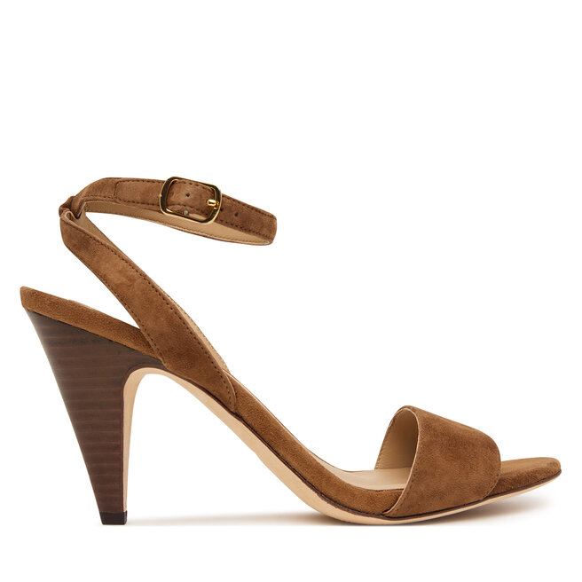 Sandały LAUREN RALPH LAUREN Gracy Sn Hes 802P15730003 Brązowy - kobiece