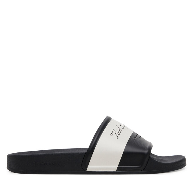 Klapki KARL LAGERFELD Kondo 2.0 KL80923 Czarny -