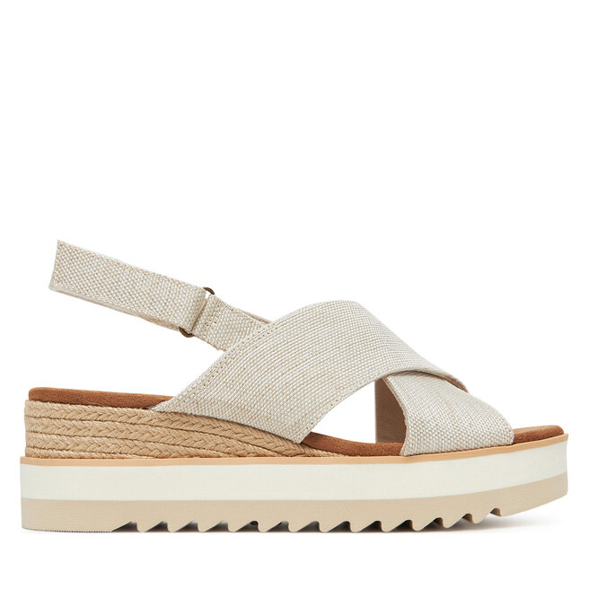 Espadryle Toms Diana 10021152 Beżowy - kobiece