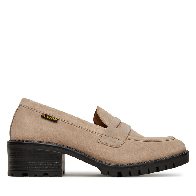 Loafersy G-Star Raw WI34-JANELLE-01 Beżowy - kobiece