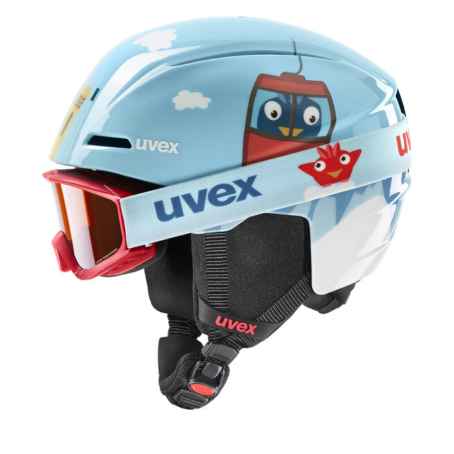 Kask narciarski Uvex Viti Set 56/S/317/10/01 Niebieski -